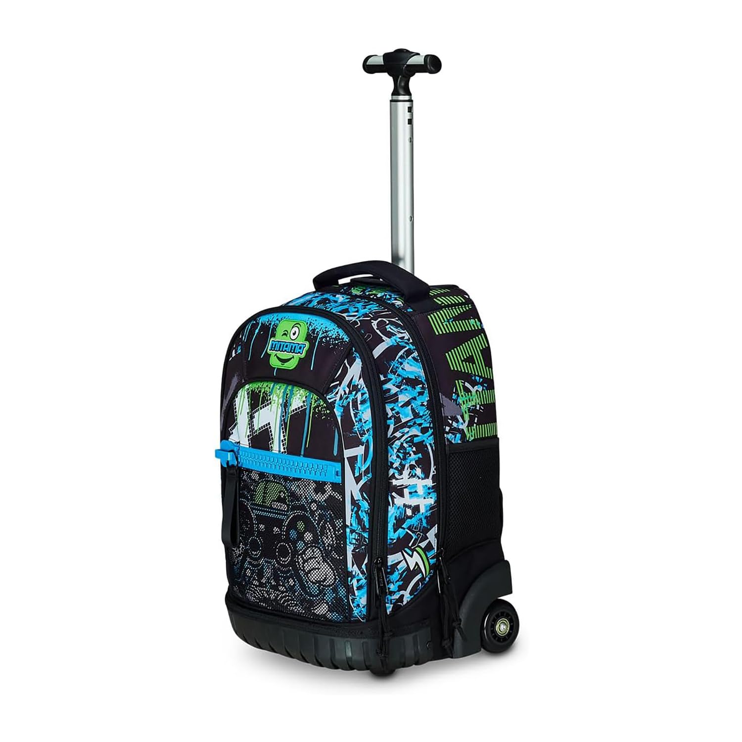 mitama-trolley-run-punch-game-doppio-scomparto-33-l-blu-e-verde image 5