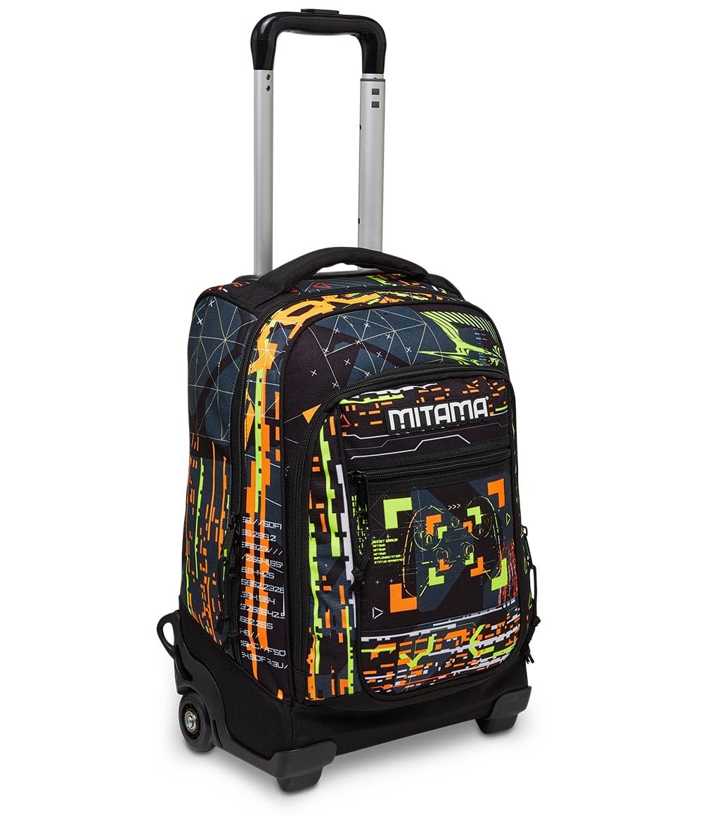 mitama-trolley-scuola-dr-trolley-junior-metaverse-multicolore-impermeabile image 1