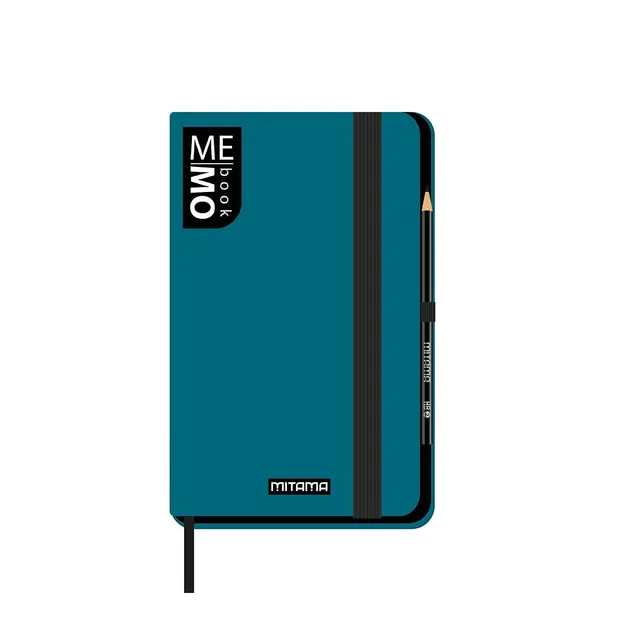 mitama-memo-book-large-taccuino-13-x-21-cm-a-righe-petrolio image 1