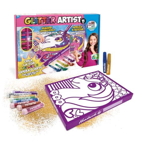 mitama-creangolo-glitter-artist-11-pz-quadretto-adesivo-unicorno image 4