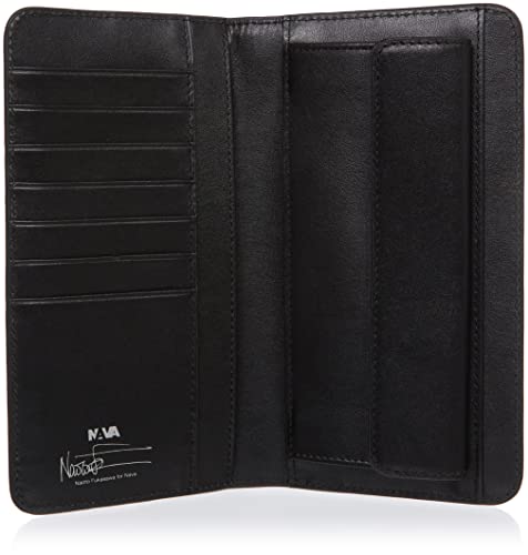 nava-design-porta-documenti-da-viaggio-nero-con-7-slot-carte-19-x-10-x-3-cm image 8