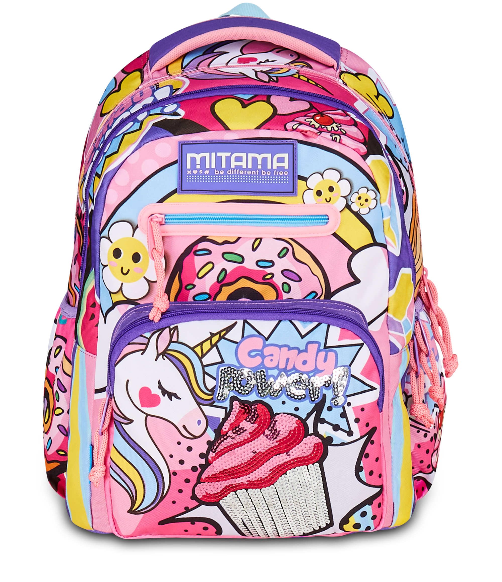 mitama-zaino-new-plus-daisypop-rosa-30-l-scuola-elementare image 2