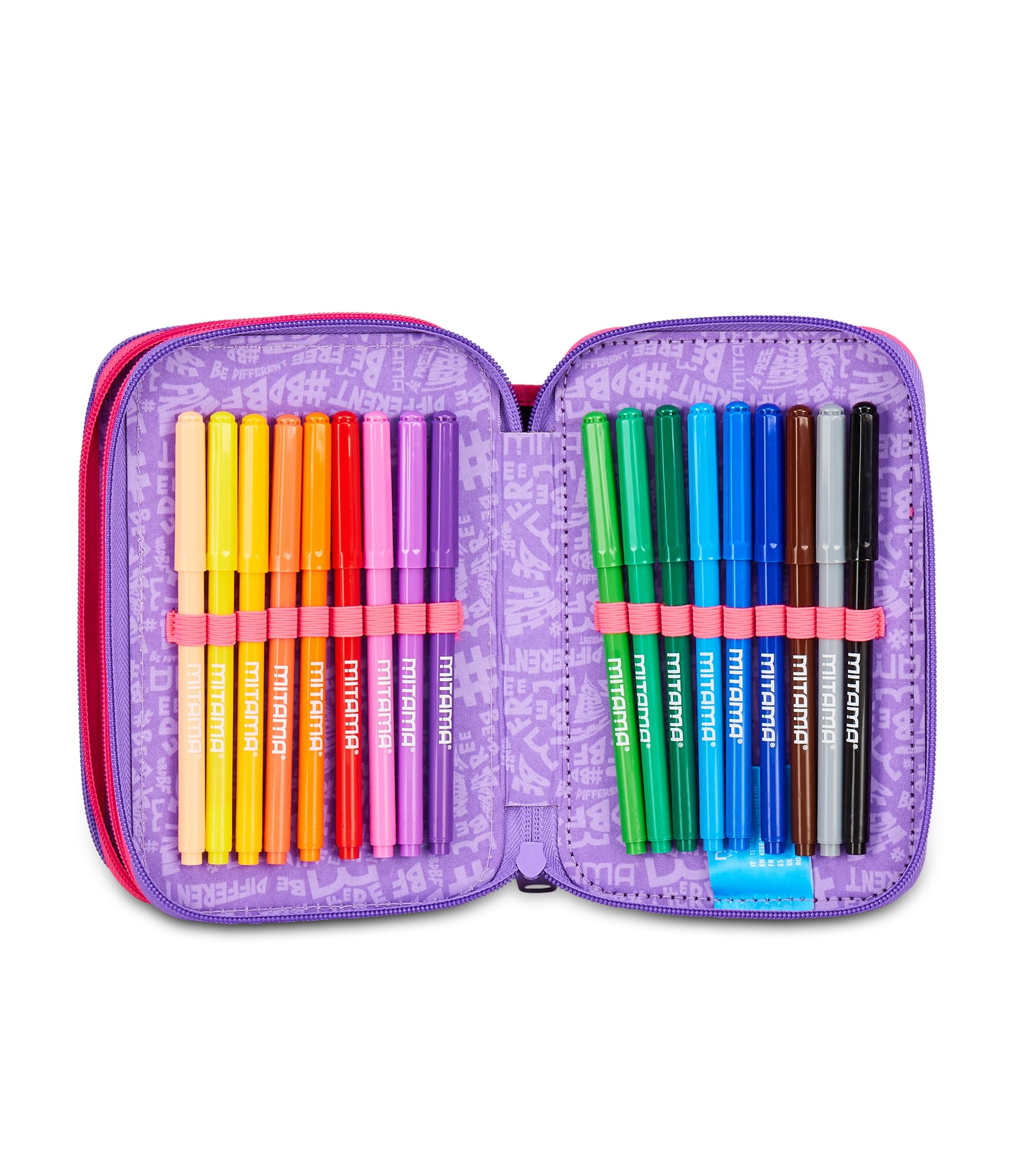 mitama-astuccio-scuola-3-scomparti-tyelove-completo-47-pz image 7