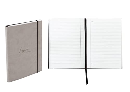 nava-design-flexy-journal-elite-quaderno-a5-a-righe-160-pagine-grigio-beige image 6