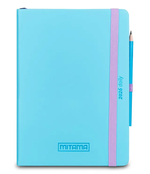 mitama-agenda-giornaliera-2026-verde-menta-15x21-cm image 1