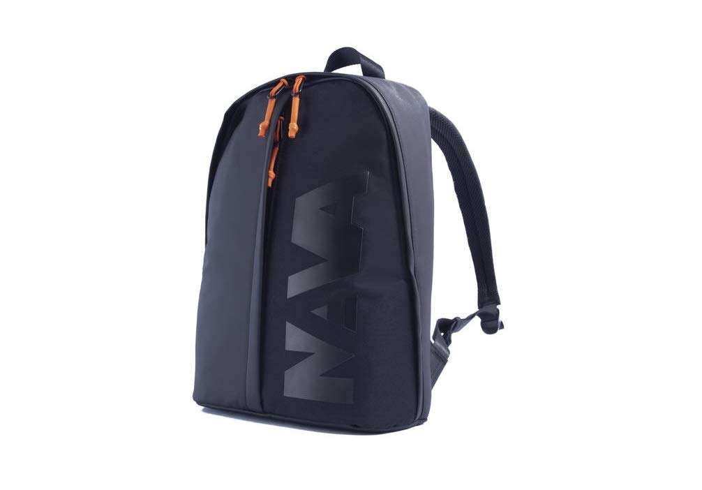 nava-design-beat-zaino-small-organizzato-porta-pc-nero-arancione-38x29x12-cm image 2