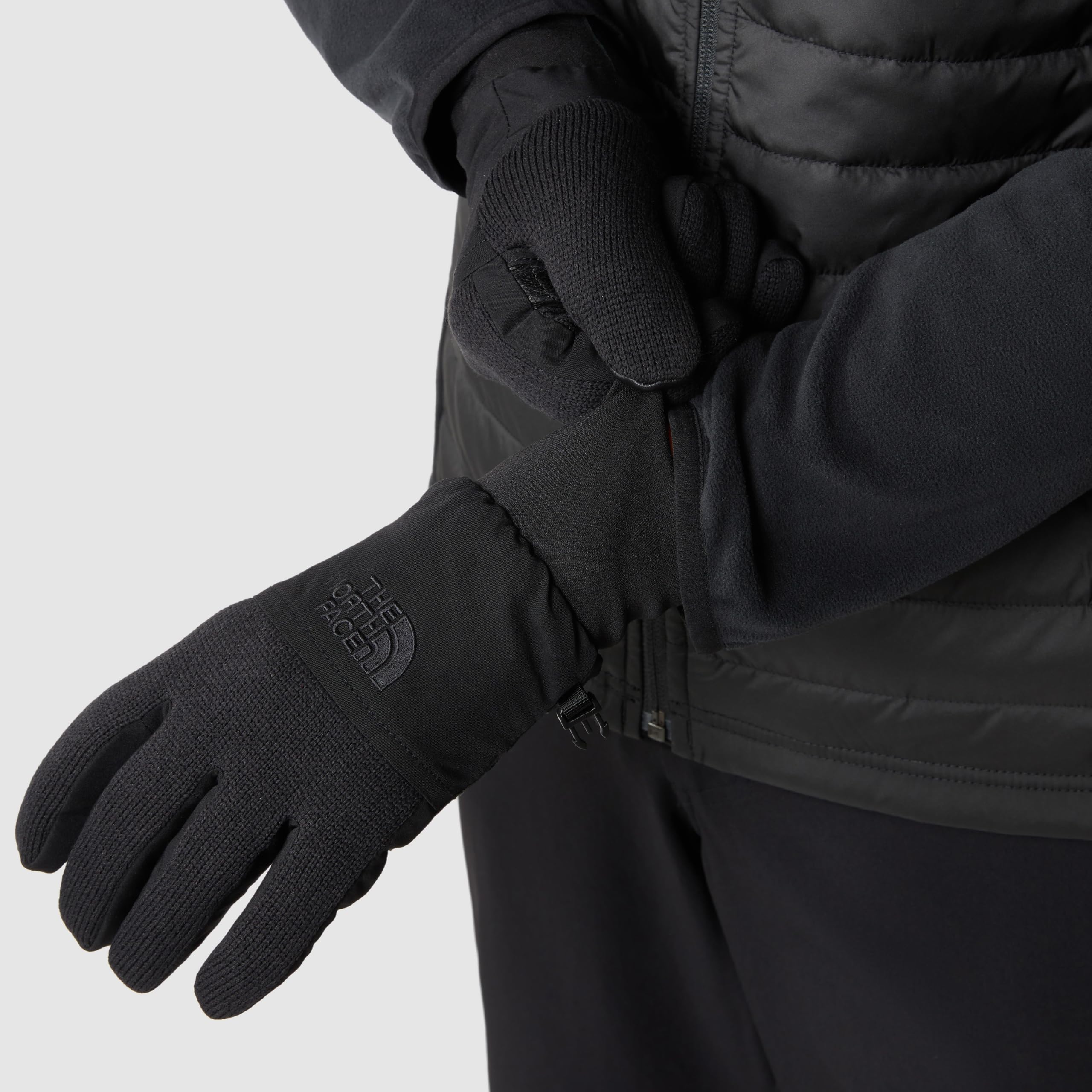 the-north-face-front-range-guanti-fleece-uomo-touchscreen-tnf-black-heather image 4