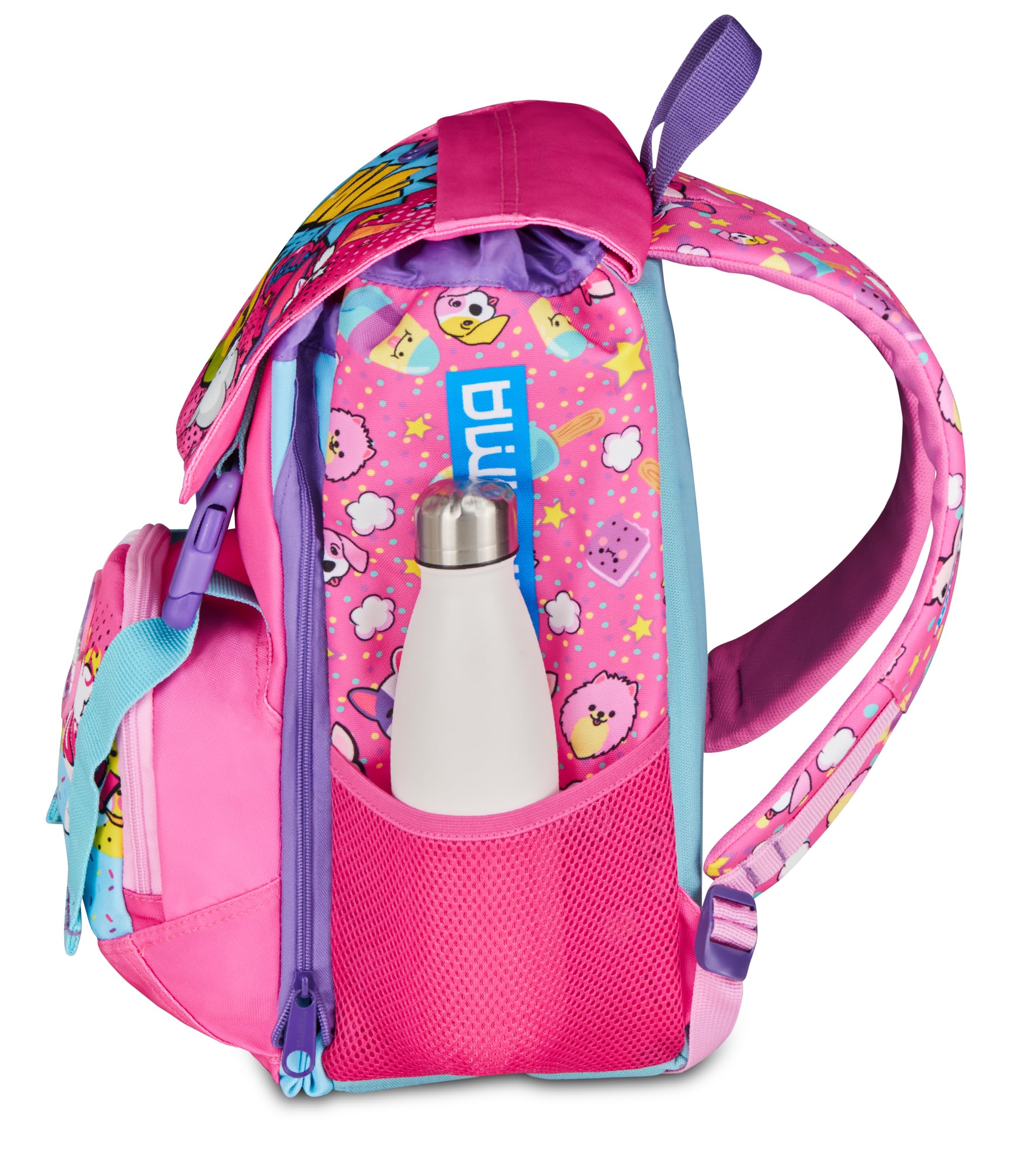 mitama-4zip-puppyslurp-zaino-scuola-elementare-estensibile-21-28l-fuchsia image 7