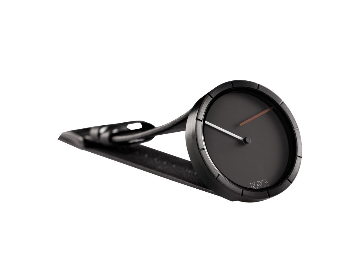 nava-design-tempo-libero-ora-unica-orologio-da-polso-42-mm-nero image 1