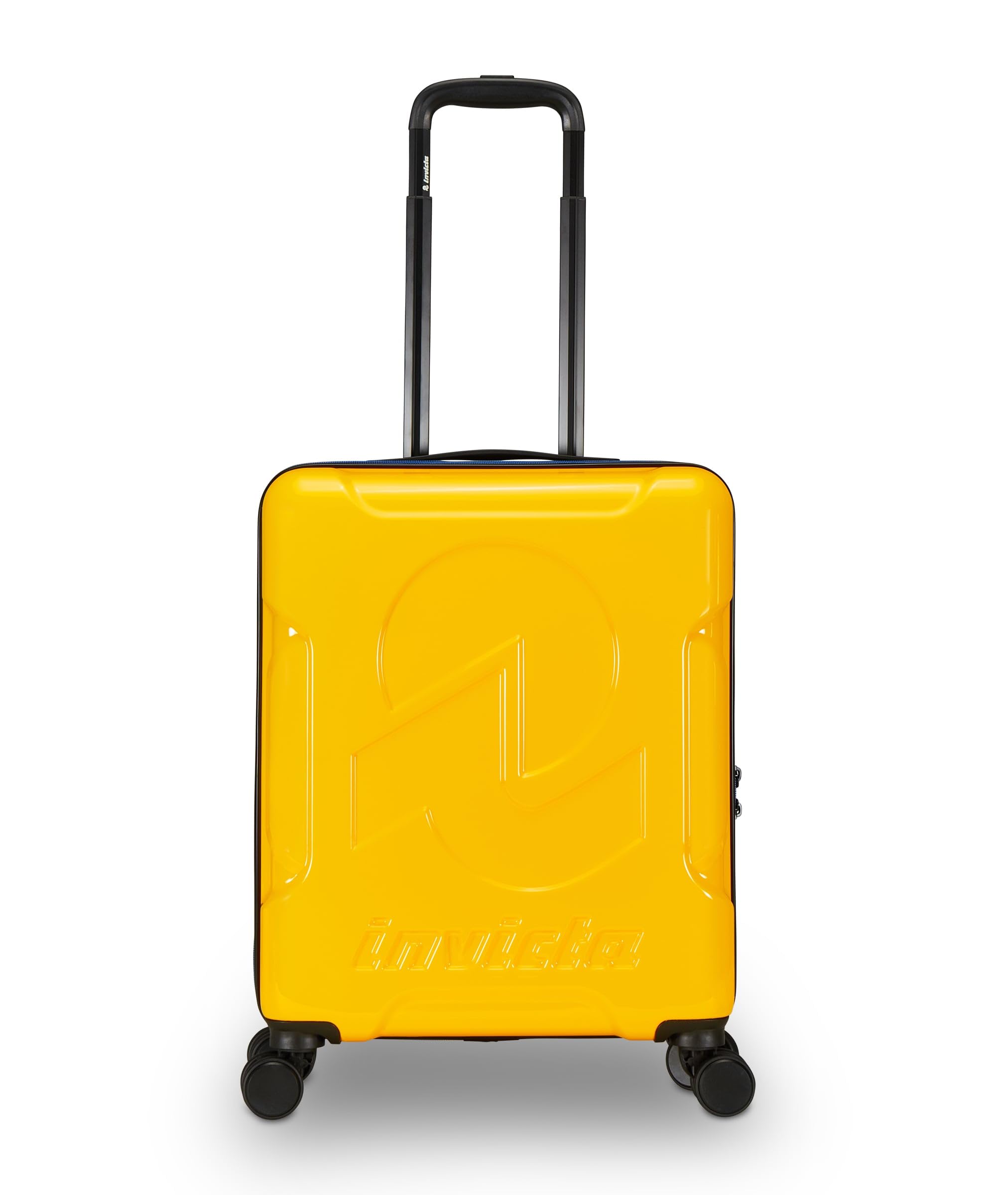 invicta-trolley-travel-rigido-33l-40x55x20-cm-giallo-4-ruote image 1