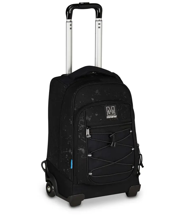 mitama-dr-trolley-bdbf-splash-trolley-scuola-nero-a-doppio-scomparto image 1