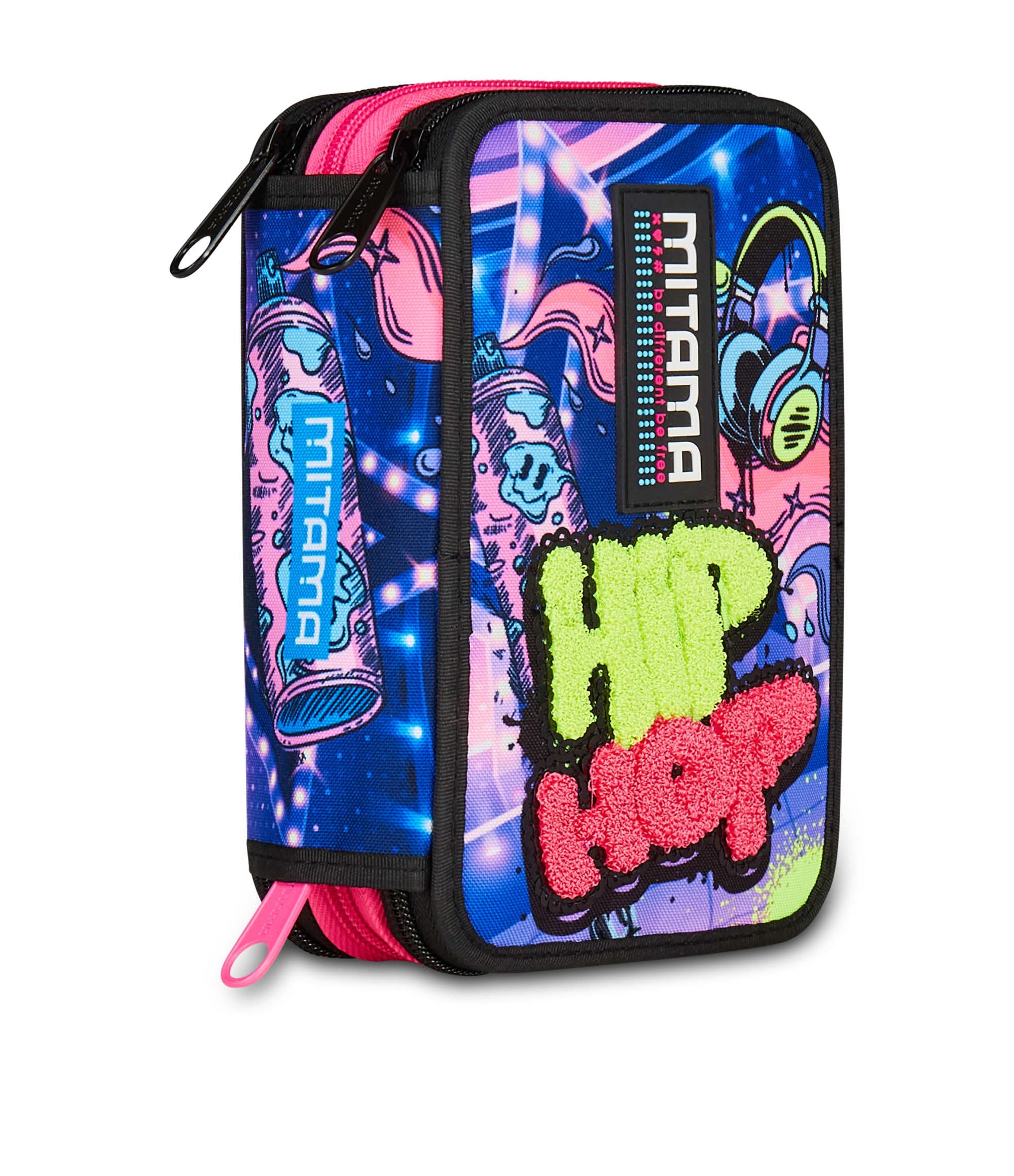mitama-super-triplo-astuccio-3-scomparti-music-pop-con-47-pezzi image 1