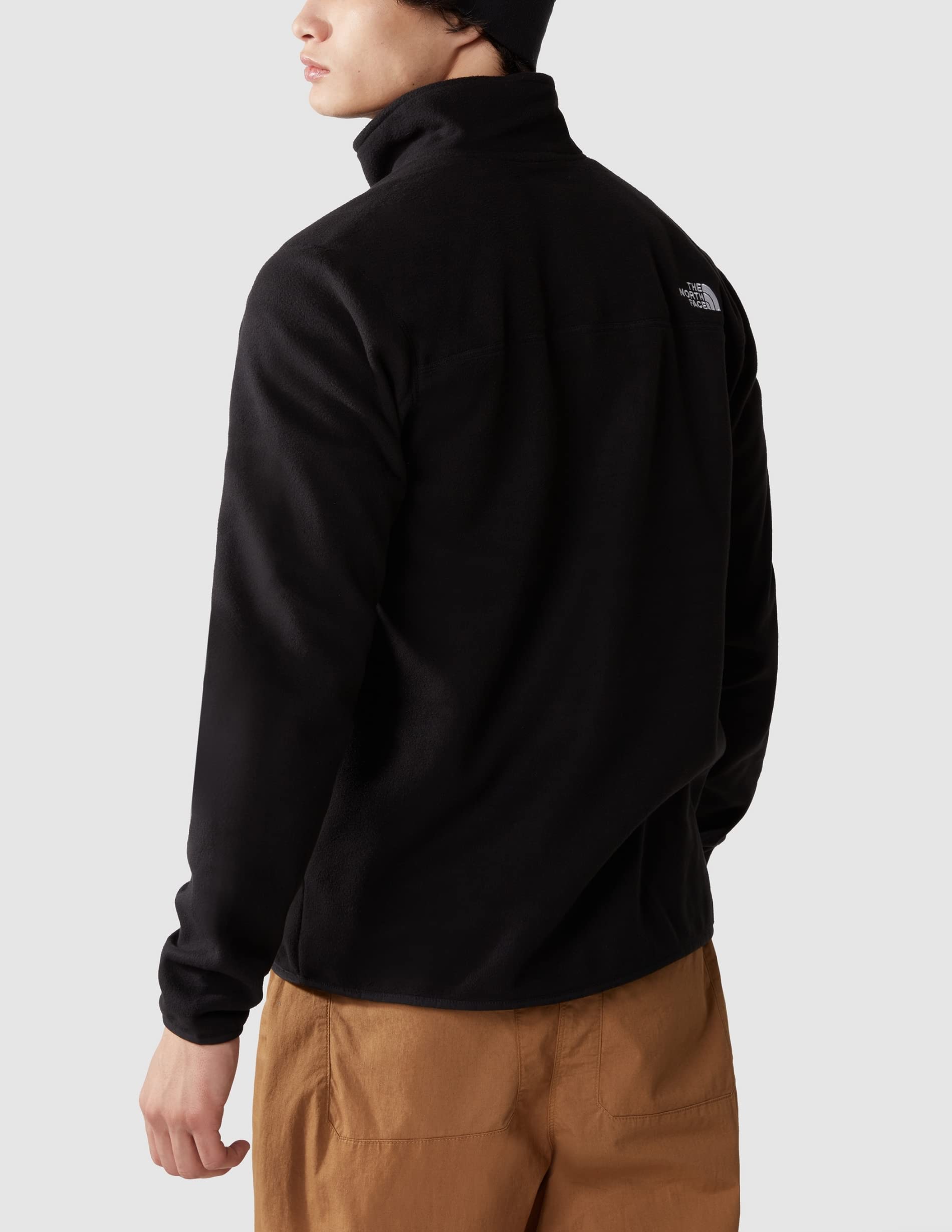 the-north-face-resolve-giacca-pile-con-zip-a-un-quarto-da-uomo image 3