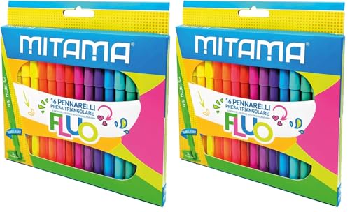 mitama-pennarelli-fluo-neon-astuccio-16-pz-punta-3-mm image 6