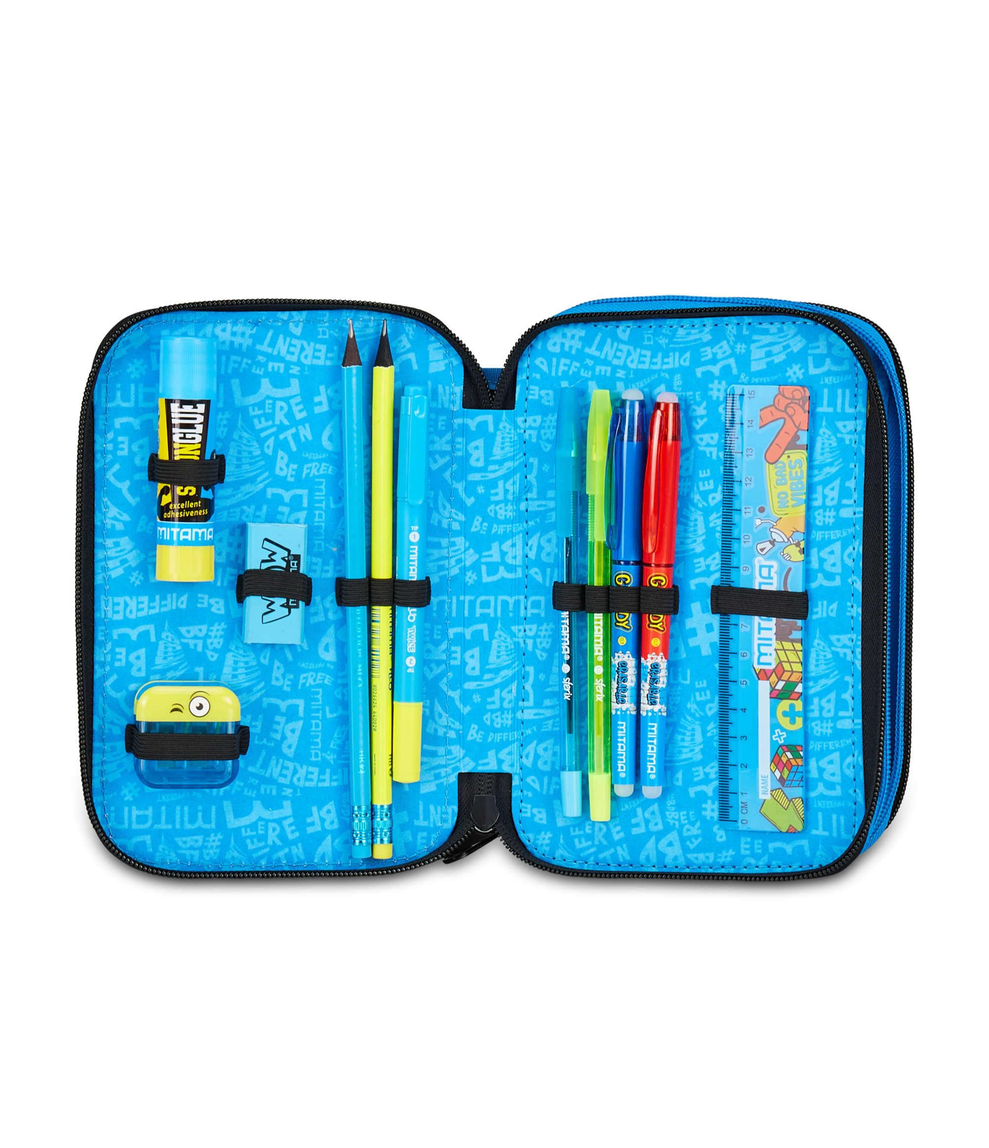 mitama-triplo-cyberplay-astuccio-scuola-3-scomparti-47-pz image 3