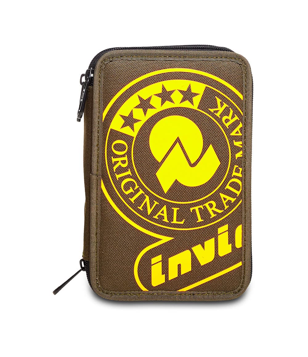 invicta-astuccio-scuola-3-zip-verde-militare-completo image 7