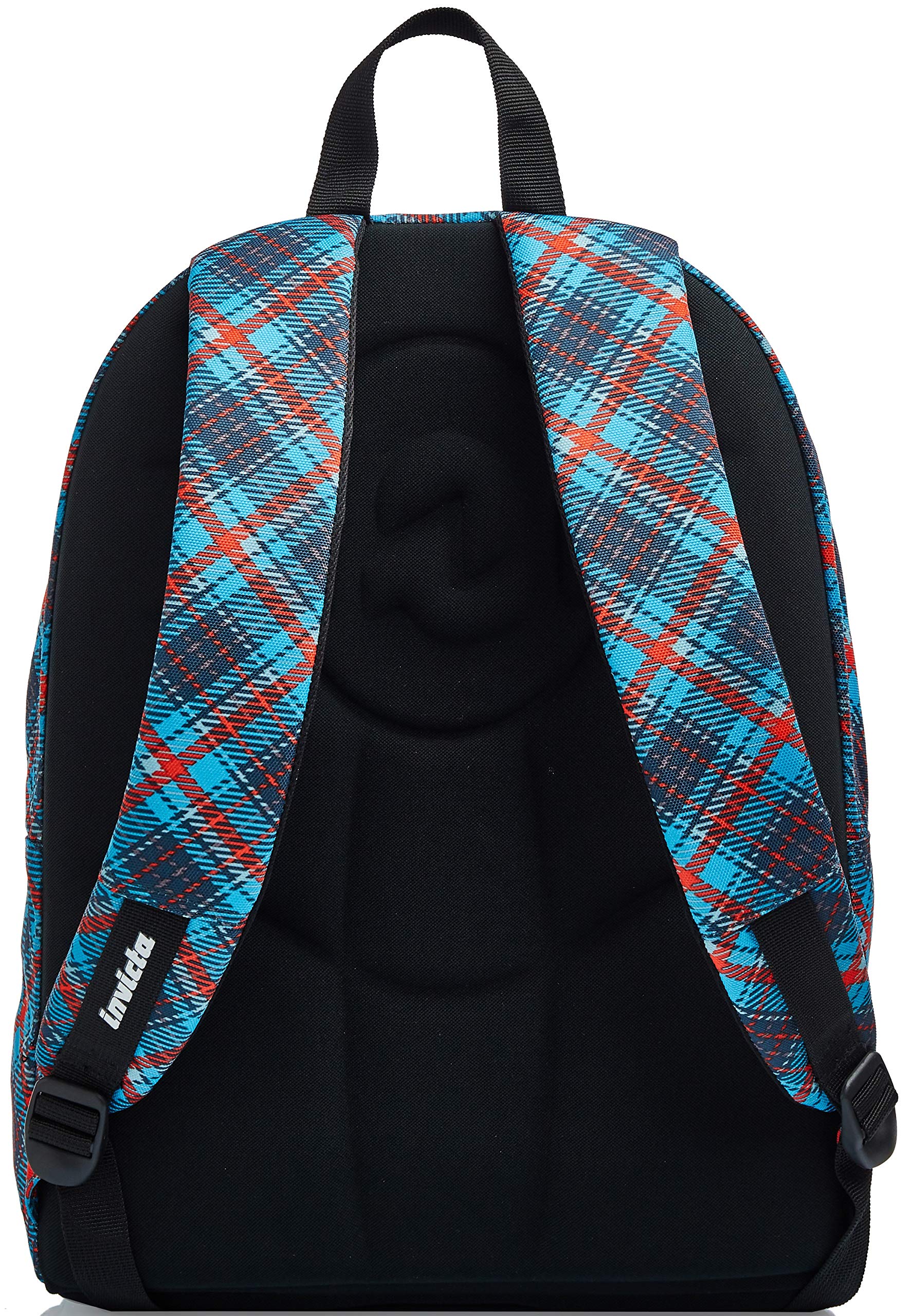 invicta-zaino-scuola-doppio-scomparto-blu-tartan-31-l image 3