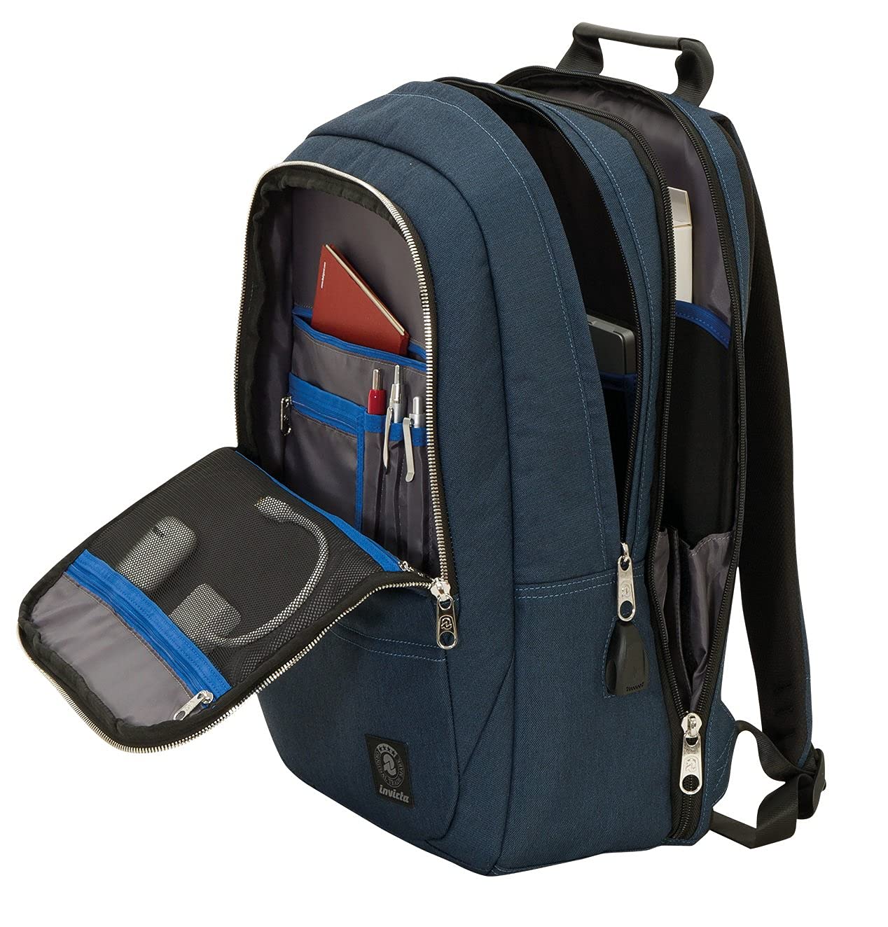 invicta-biz-l-zaino-ufficio-blu-porta-pc-15-6-usb-26-lt image 3
