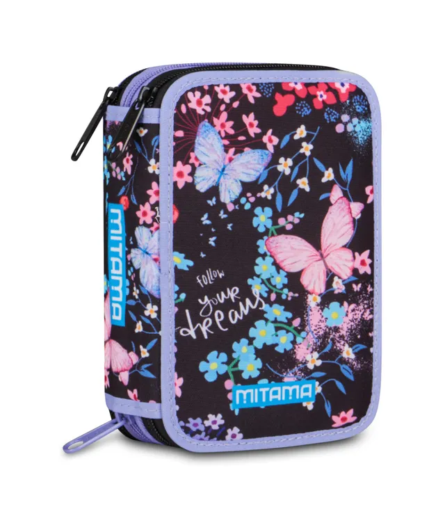 mitama-astuccio-triplo-trendyflowers-con-spinny-pen-47-pezzi image 1
