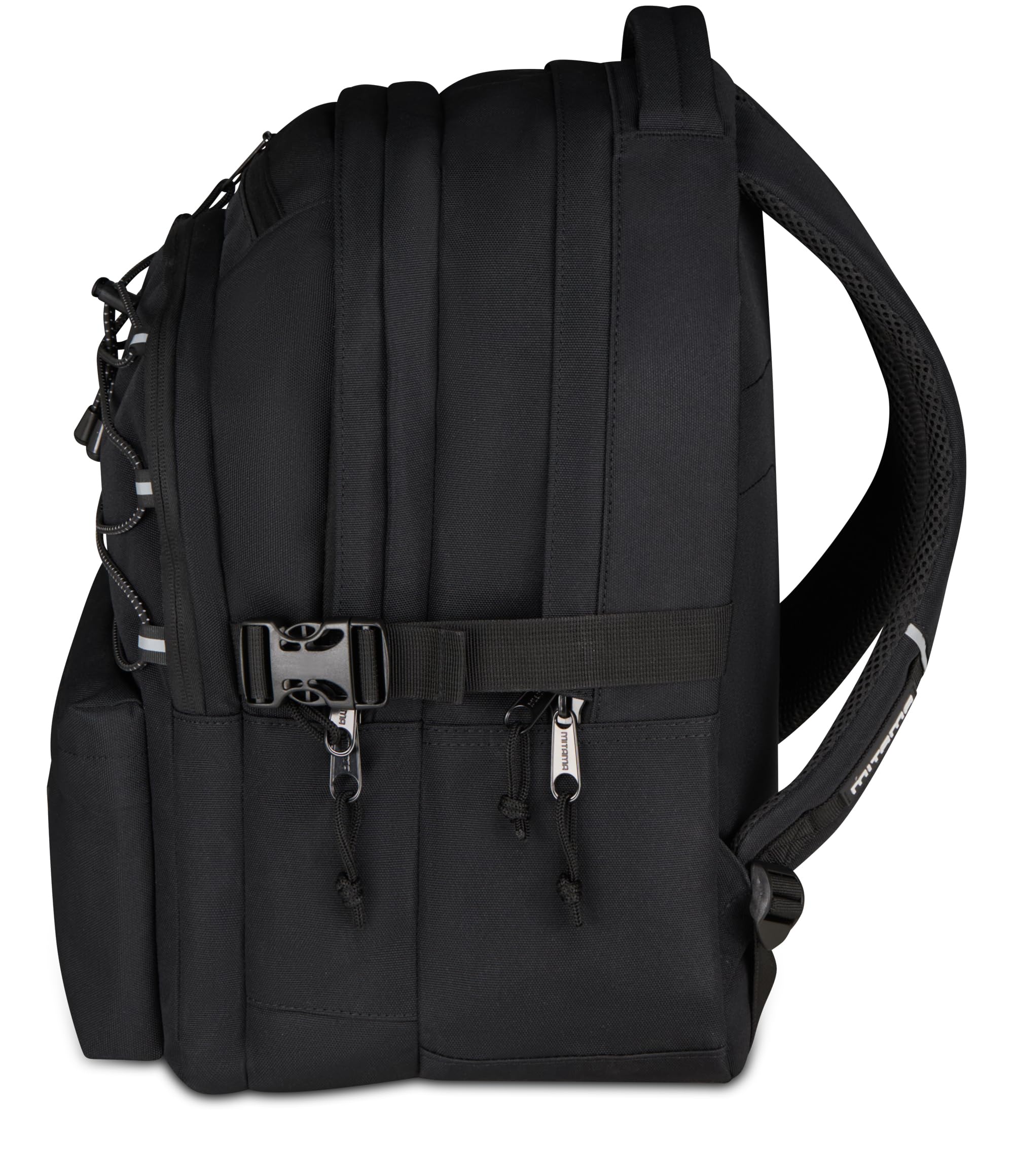 mitama-bdbf-black-out-zaino-scuola-medie-superiori-30l-triplo-scomparto-porta-pc image 4