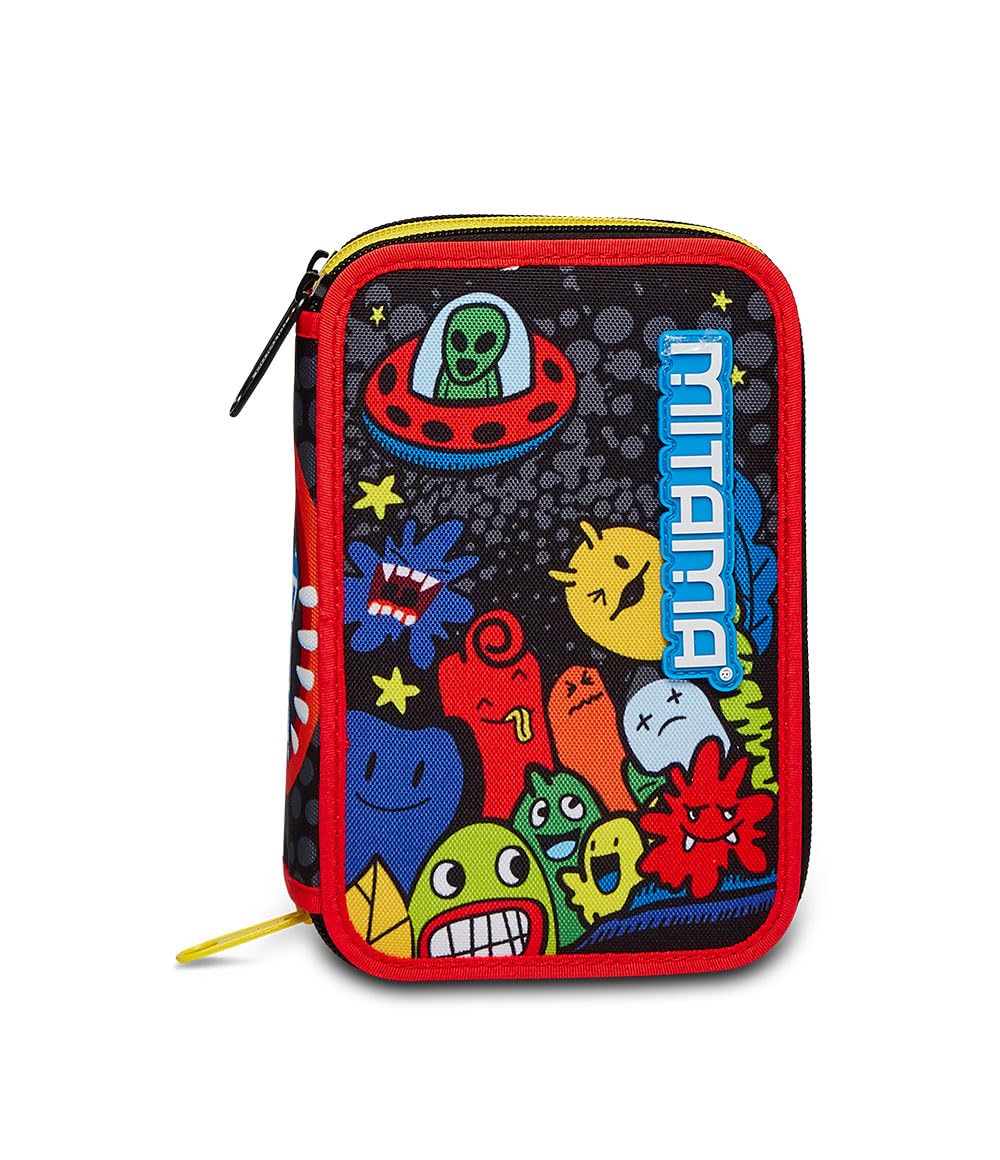 mitama-triplo-creatures-astuccio-scuola-3-scomparti-da-47-pezzi-multicolore image 7