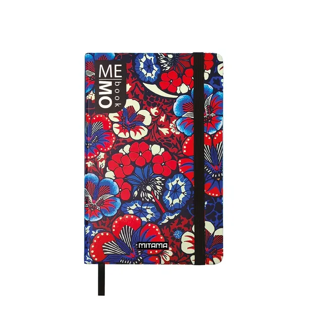 mitama-taccuino-pocket-memo-book-flowers-9x14-cm-notebook-righe image 1