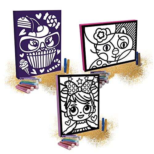 mitama-creangolo-glitter-artist-11-pz-quadretto-adesivo-bambolina image 6