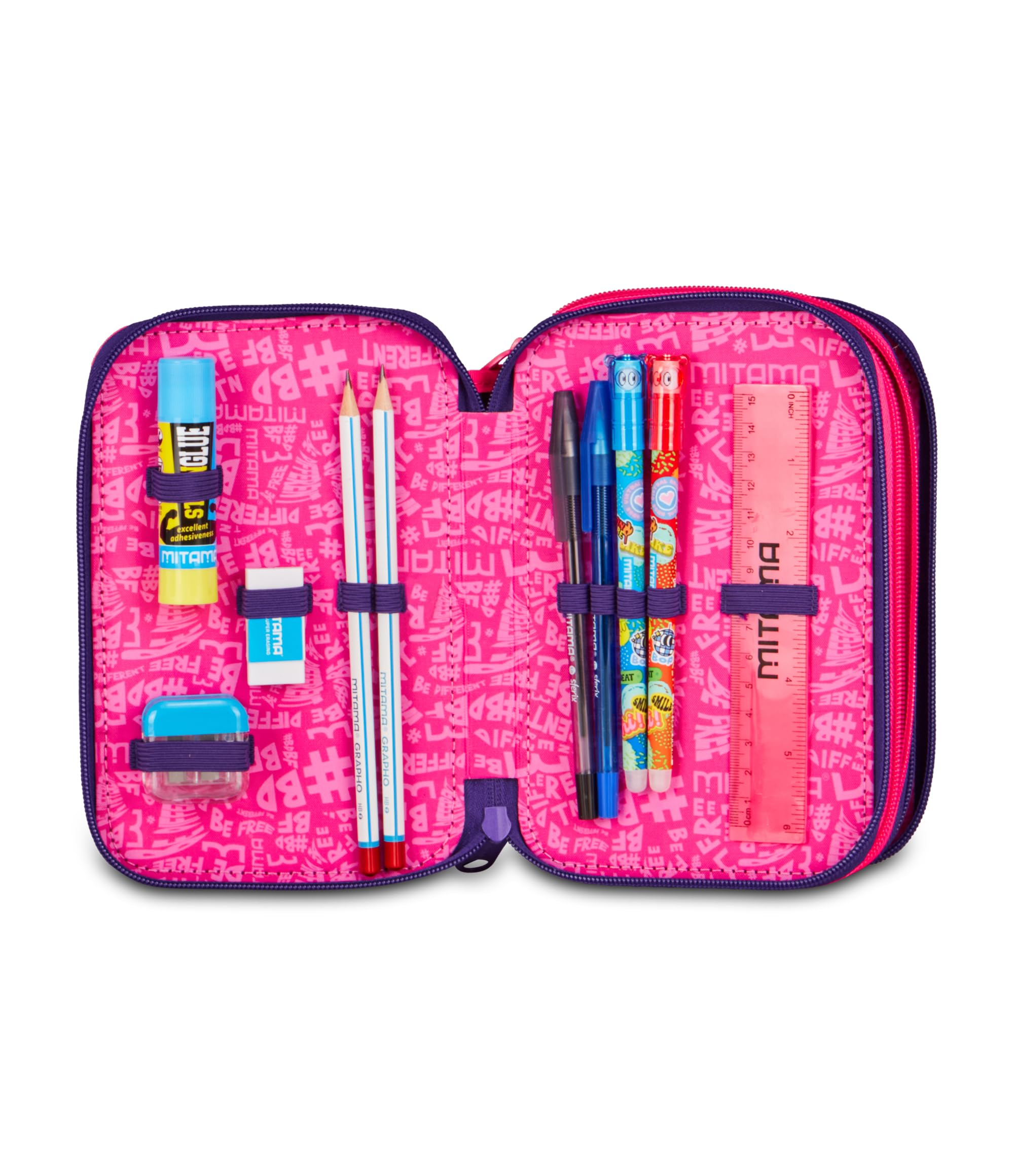 mitama-musiclove-astuccio-triplo-47-pezzi-con-spinny-pen-multicolore image 3