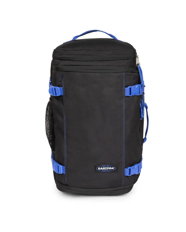 eastpak-carry-pack-borsone-da-viaggio-45-l-laptop-17-contrast-nero-blu image 1