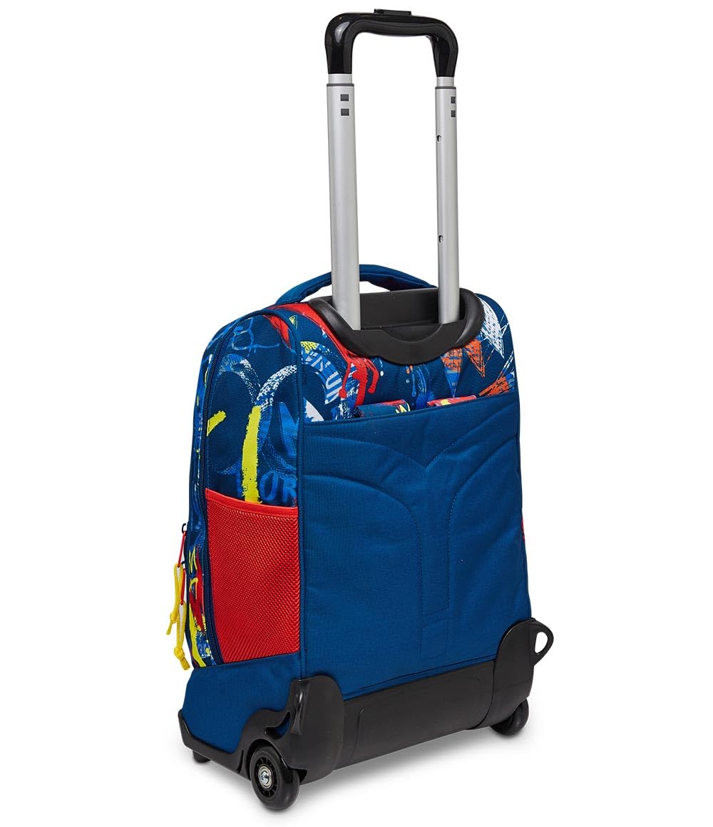 mitama-dr-trolley-junior-street-life-blu-trolley-scuola-doppio-scomparto image 4
