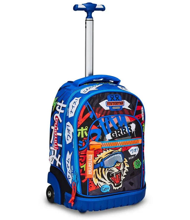mitama-trolley-run-maxi-tiger-wild-blu-a-doppio-scomparto image 1
