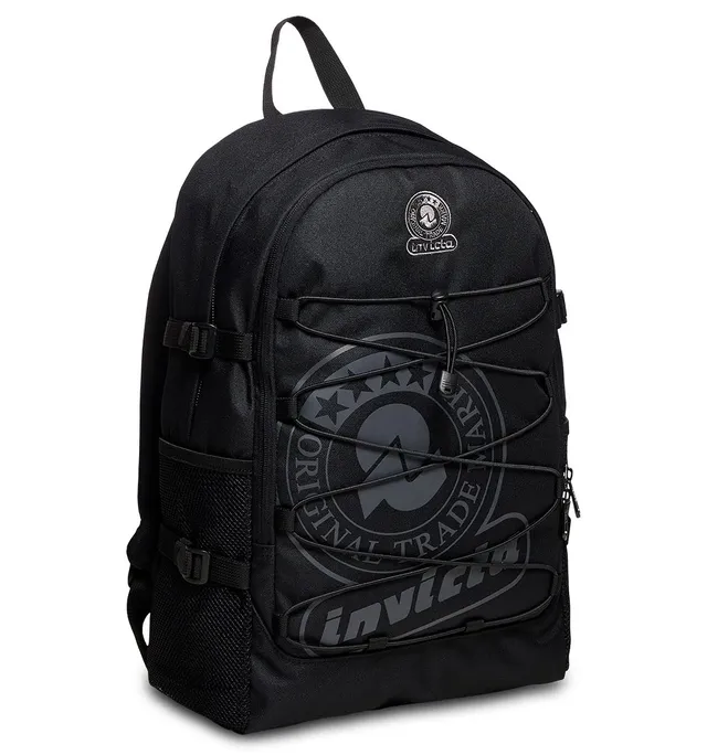 invicta-active-zaino-scuola-nero-monoscomparto-26-lt-con-porta-pc image 1