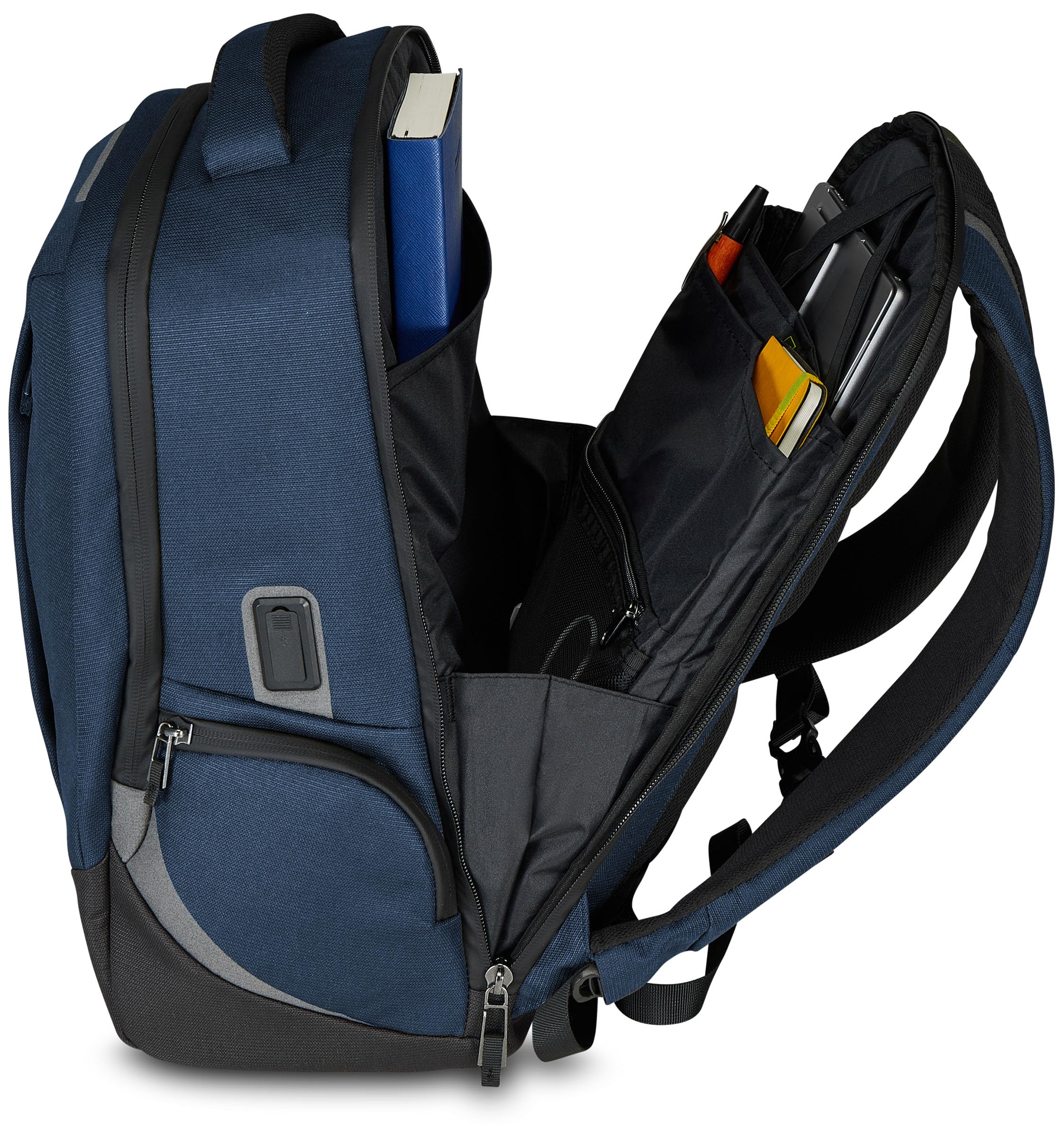 invicta-zaino-mate-s-monoscomparto-con-tasca-laptop-e-porta-usb image 4