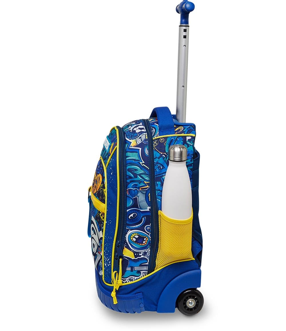 mitama-run-speedy-blu-trolley-scuola-doppio-scomparto-33l image 7