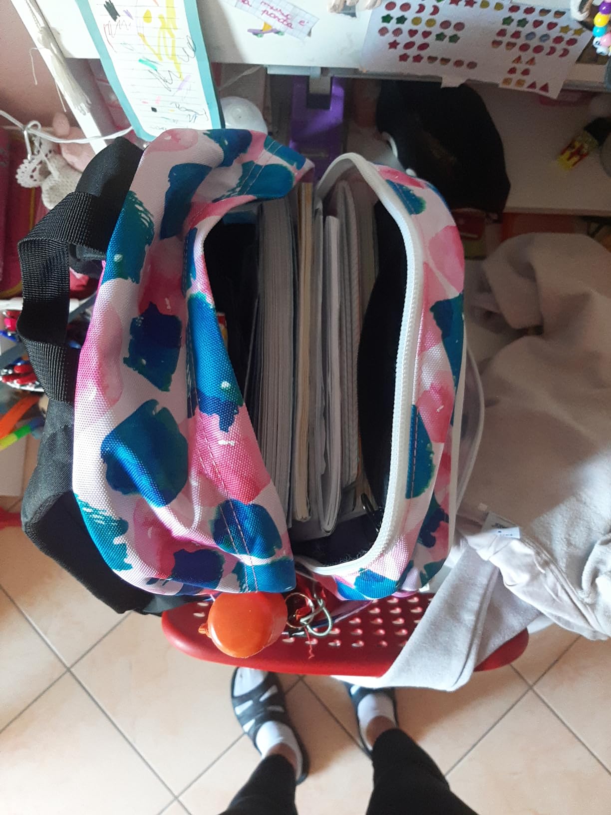Capiente e con porta laptop ottimo