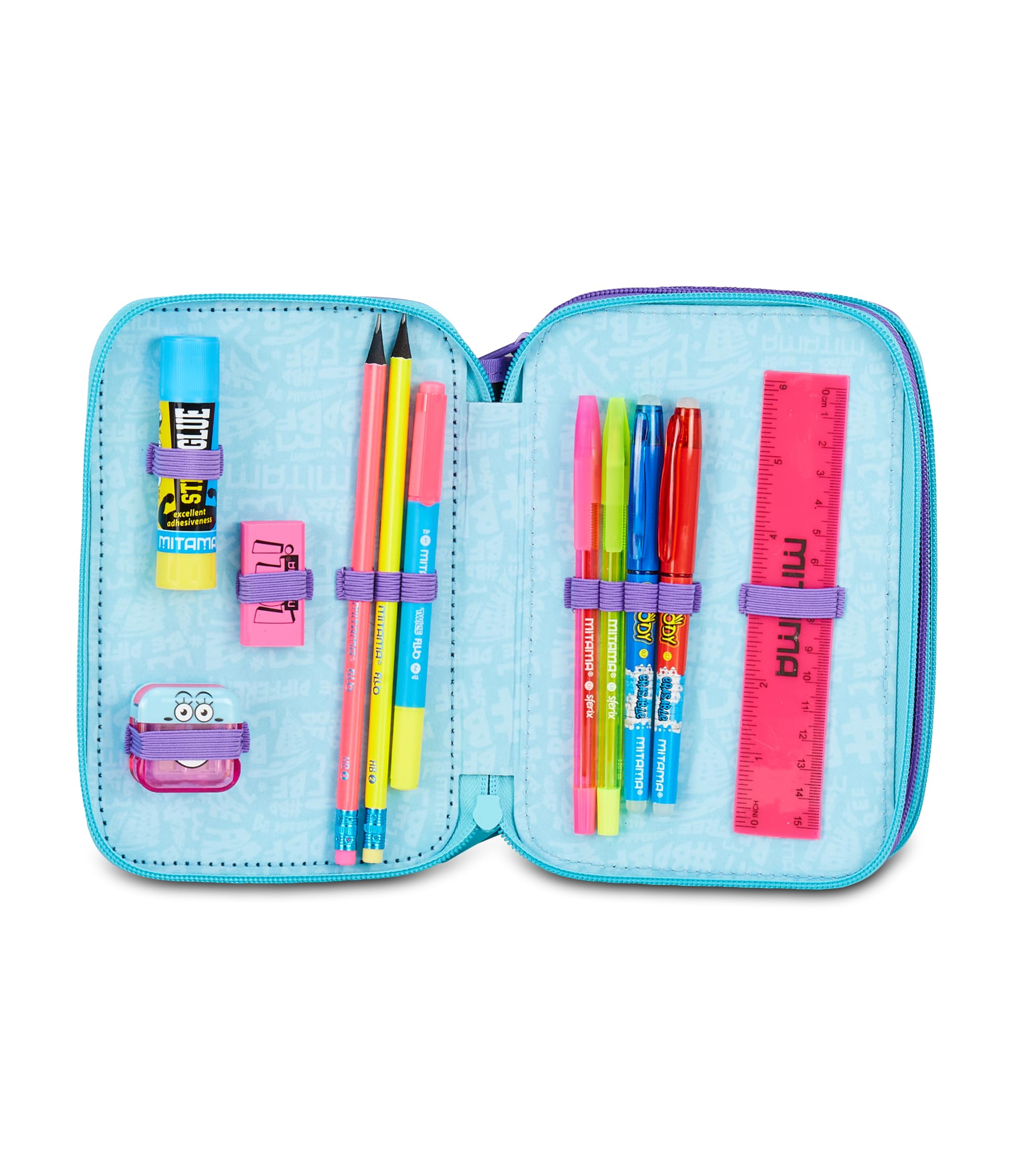 mitama-double-diamond-astuccio-scuola-3-scomparti-attrezzato-47-pezzi image 5
