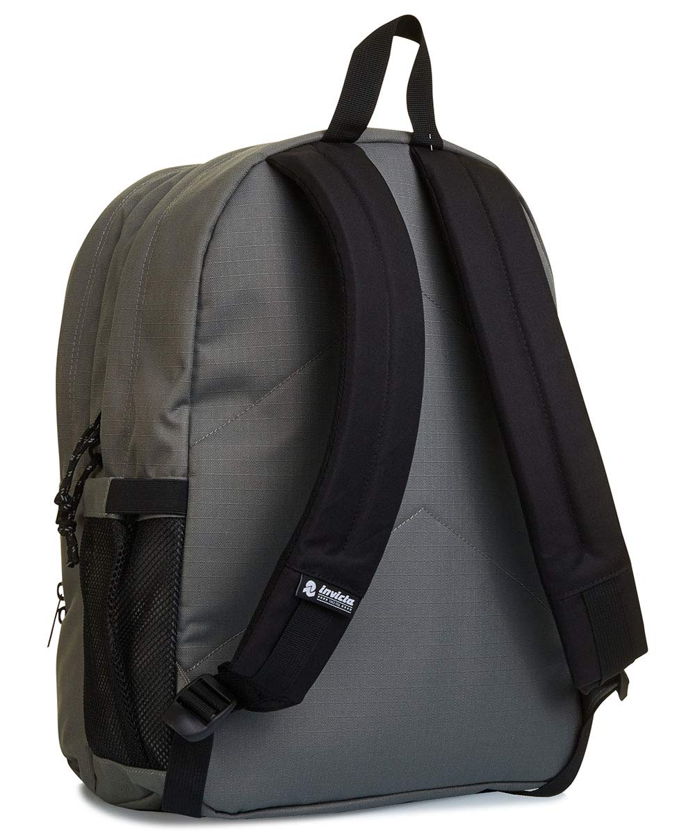 invicta-zaino-blow-up-doppio-scomparto-verde-militare-con-porta-pc-e-porta-borra image 6