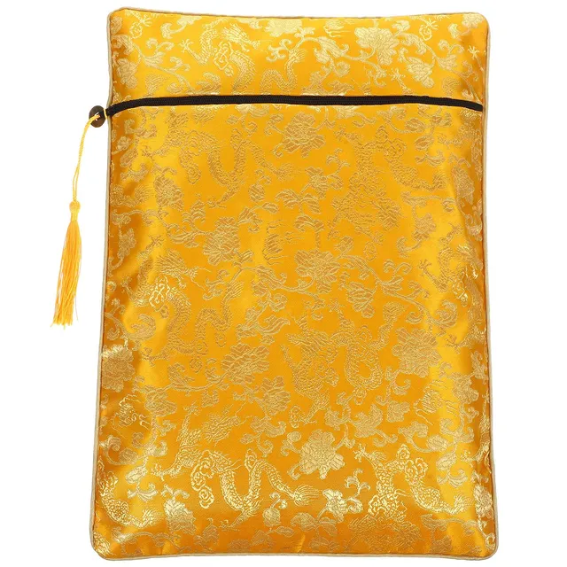 mitama-junior-astuccio-con-zip-giallo-pencil-case-multifunzione-per-scuola-e-not image 1