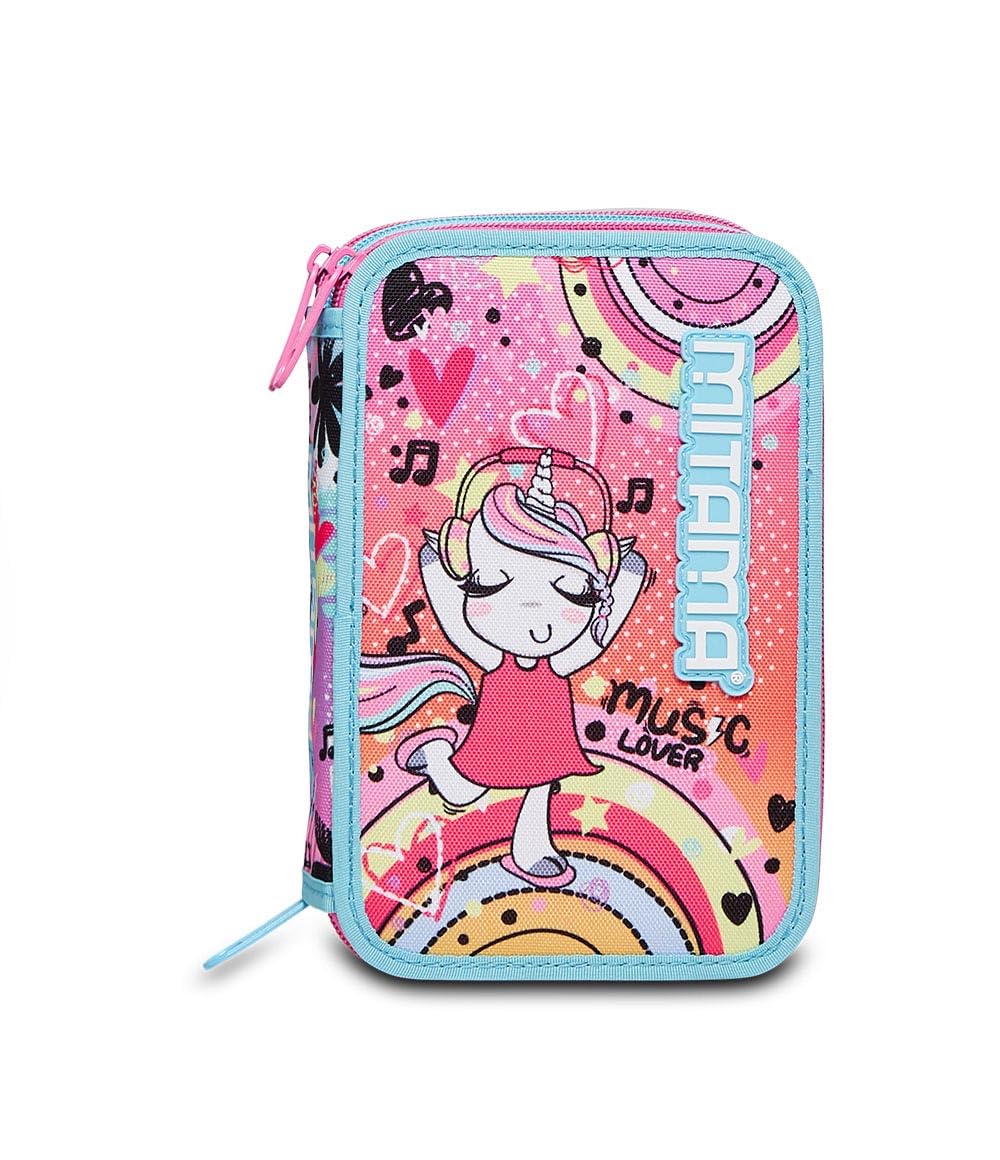 mitama-triplo-music-lover-astuccio-scuola-3-scomparti-47-pezzi-multicolore image 7