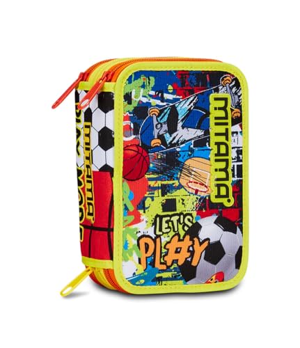 mitama-triplo-urban-game-astuccio-scuola-3-scomparti-47-pz image 8