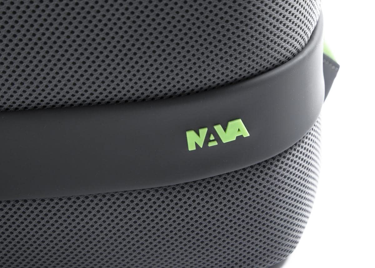 nava-design-easy-break-zaino-squadrato-rfid-porta-pc-13-3-grigio-scuro-verde-flu image 4