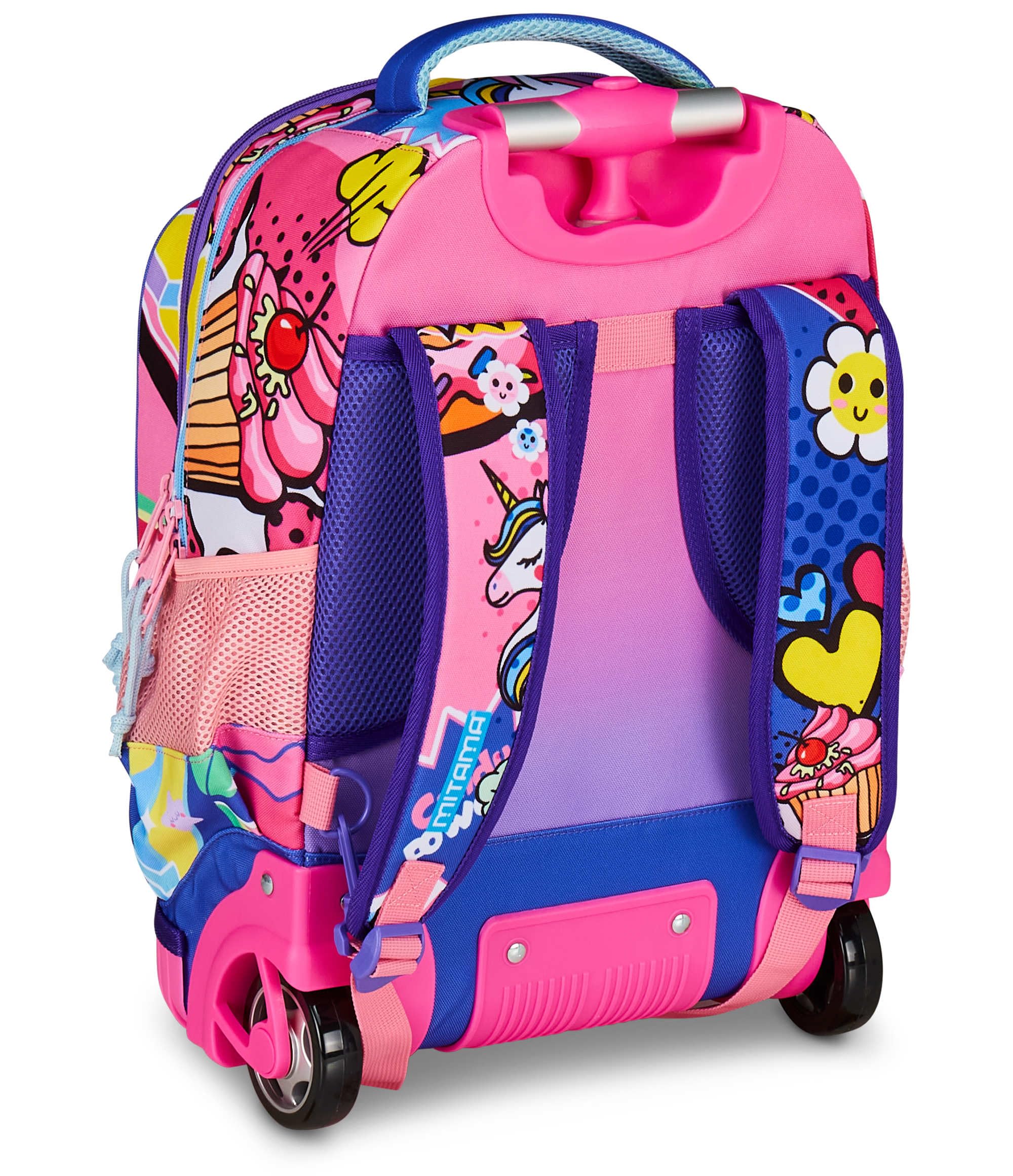 mitama-trolley-scuola-run-maxi-daisypop-rosa image 4