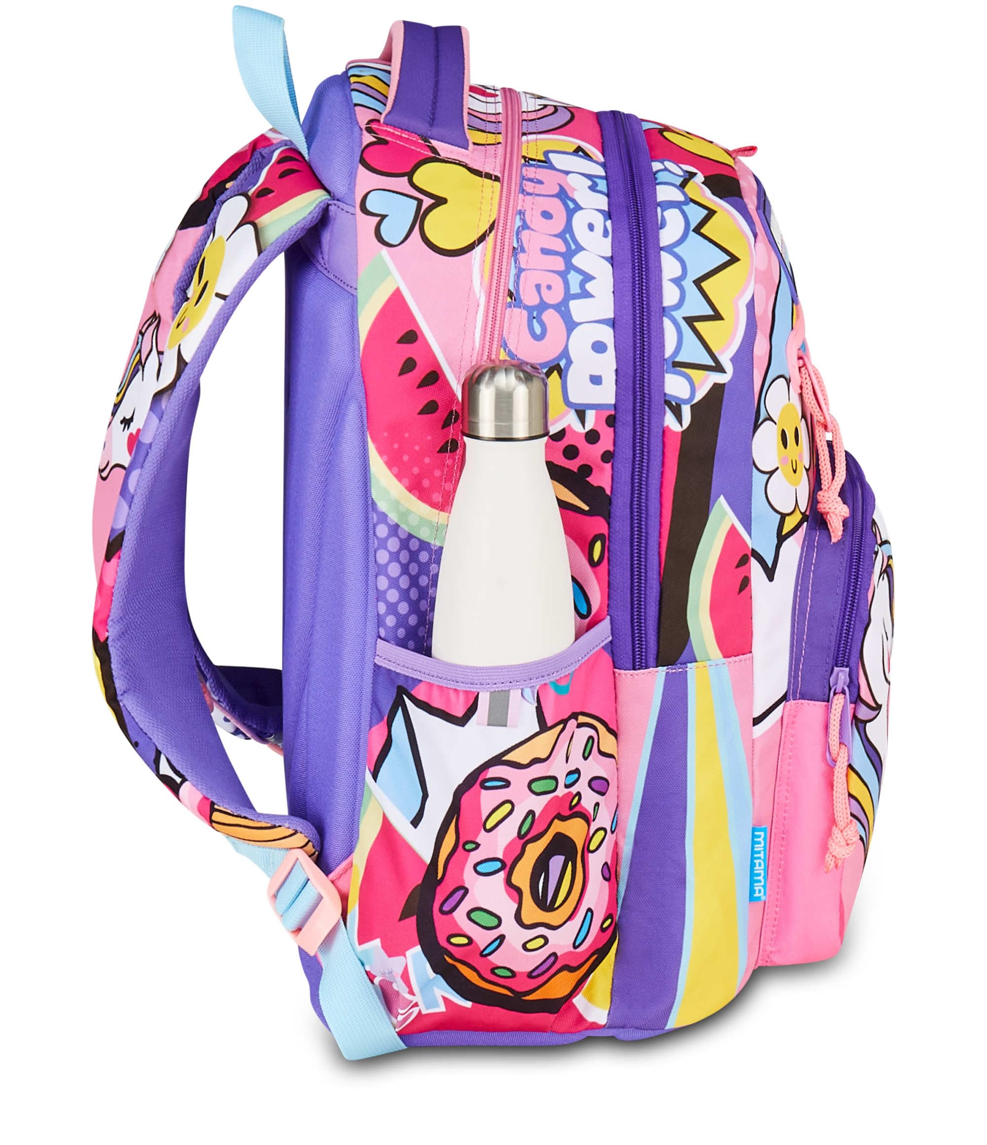 mitama-zaino-new-plus-daisypop-rosa-30-l-scuola-elementare image 3