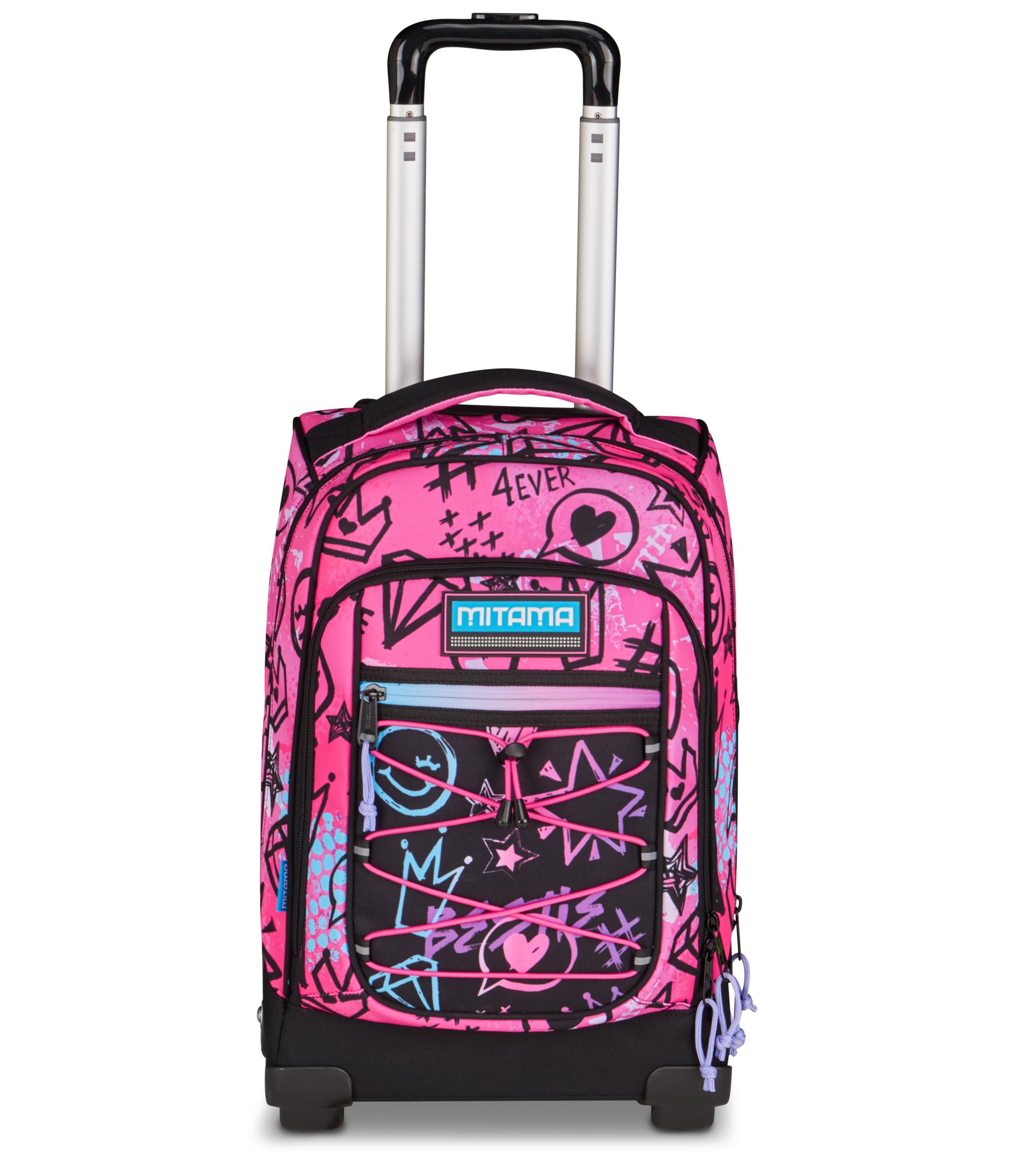 mitama-m-power-rocknlove-zaino-trolley-doppio-uso-34-litri-rosa image 2