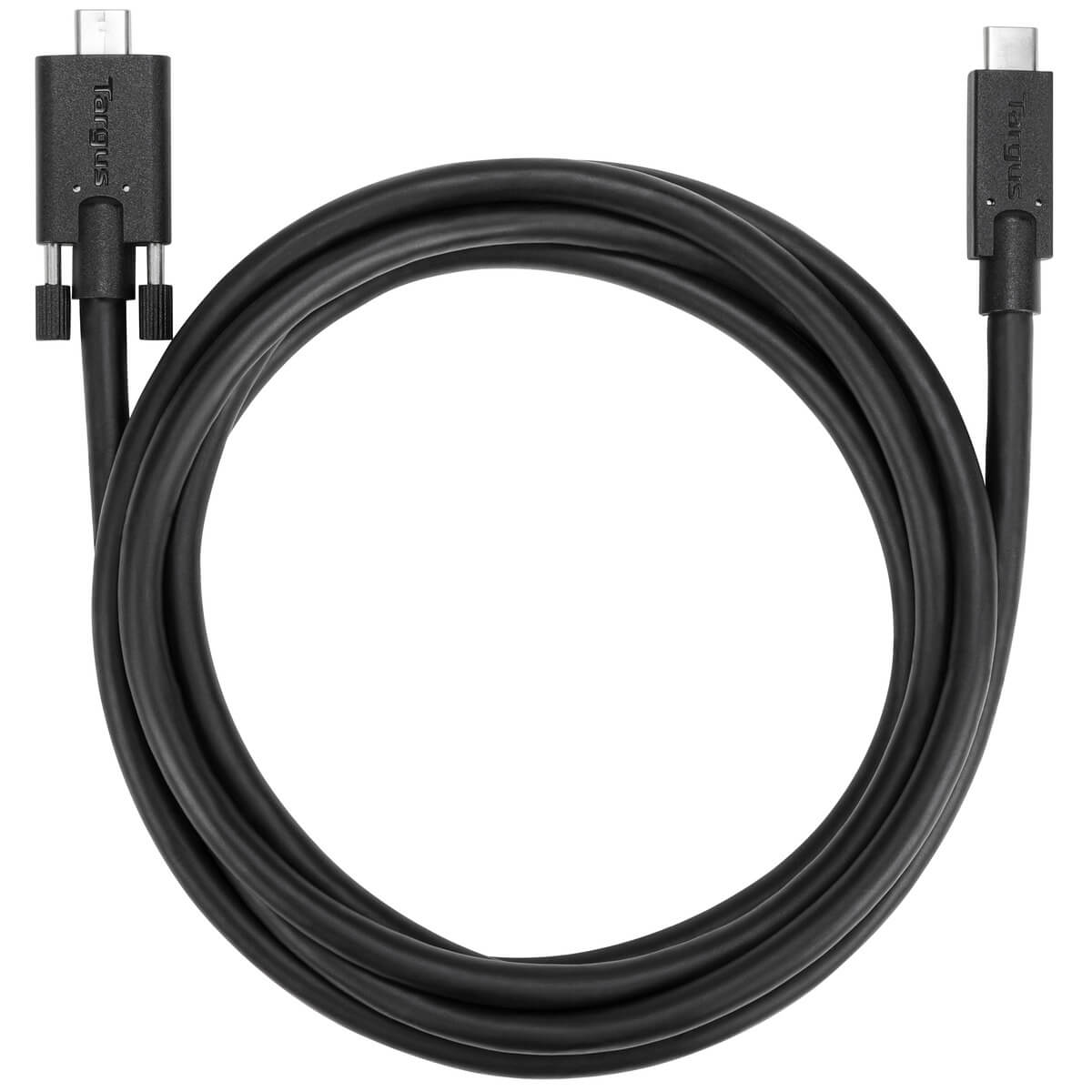 targus-cavo-usb-c-a-usb-c-1-8-m-10gbps-con-viti-nero image 4