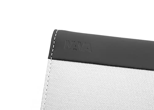 nava-design-twin-porta-carte-4-tasche-con-portamonete-zip-rfid-12-x-8-cm-bianco image 7