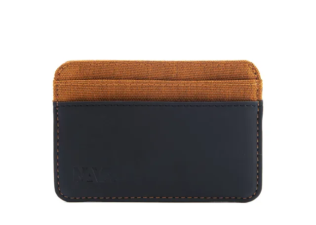 nava-design-twin-porta-carte-di-credito-4-tasche-con-rfid-arancione-7x10-cm image 1