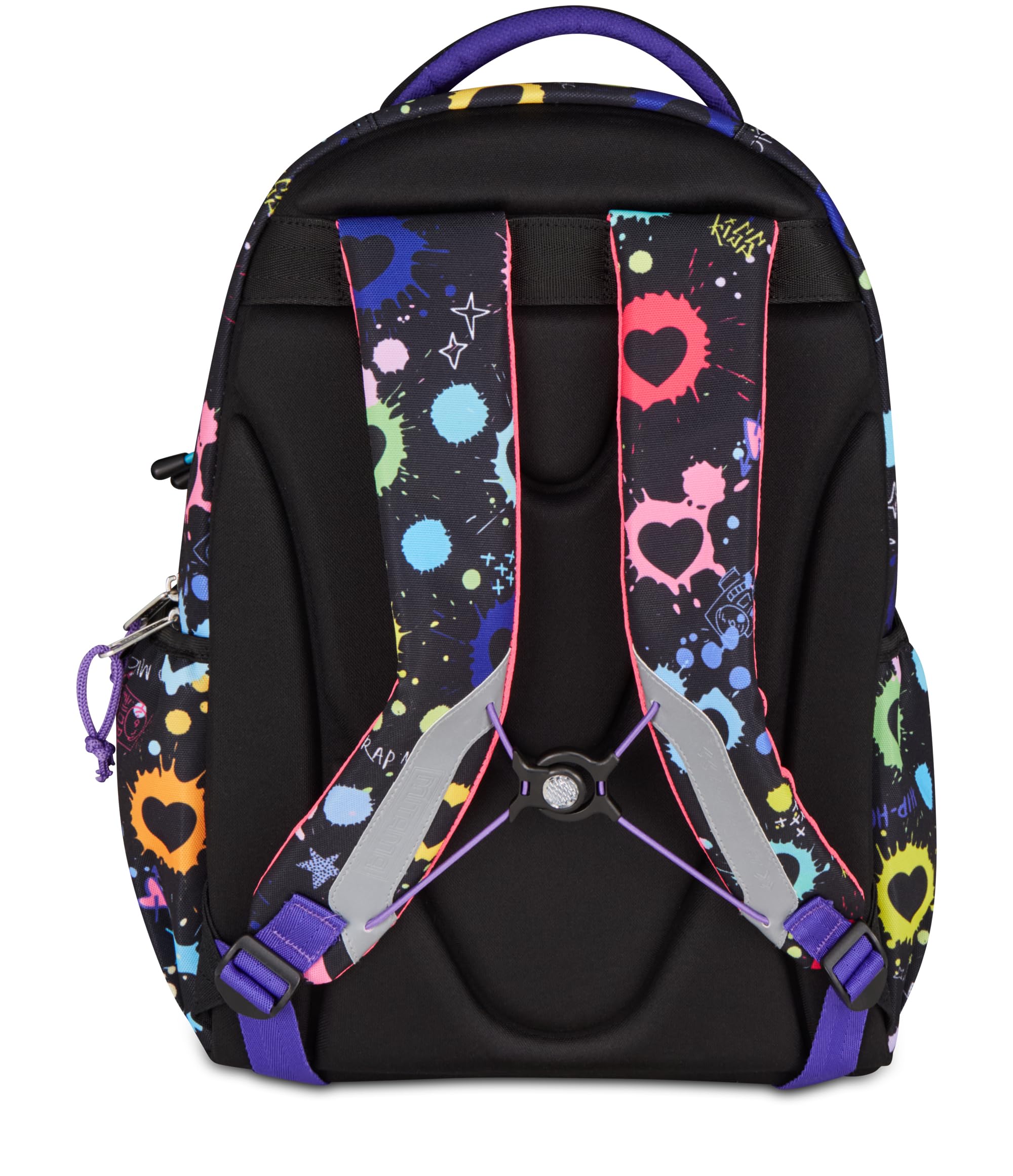 mitama-m-power-musiclove-zaino-scuola-elementare-triplo-scomparto-nero image 5