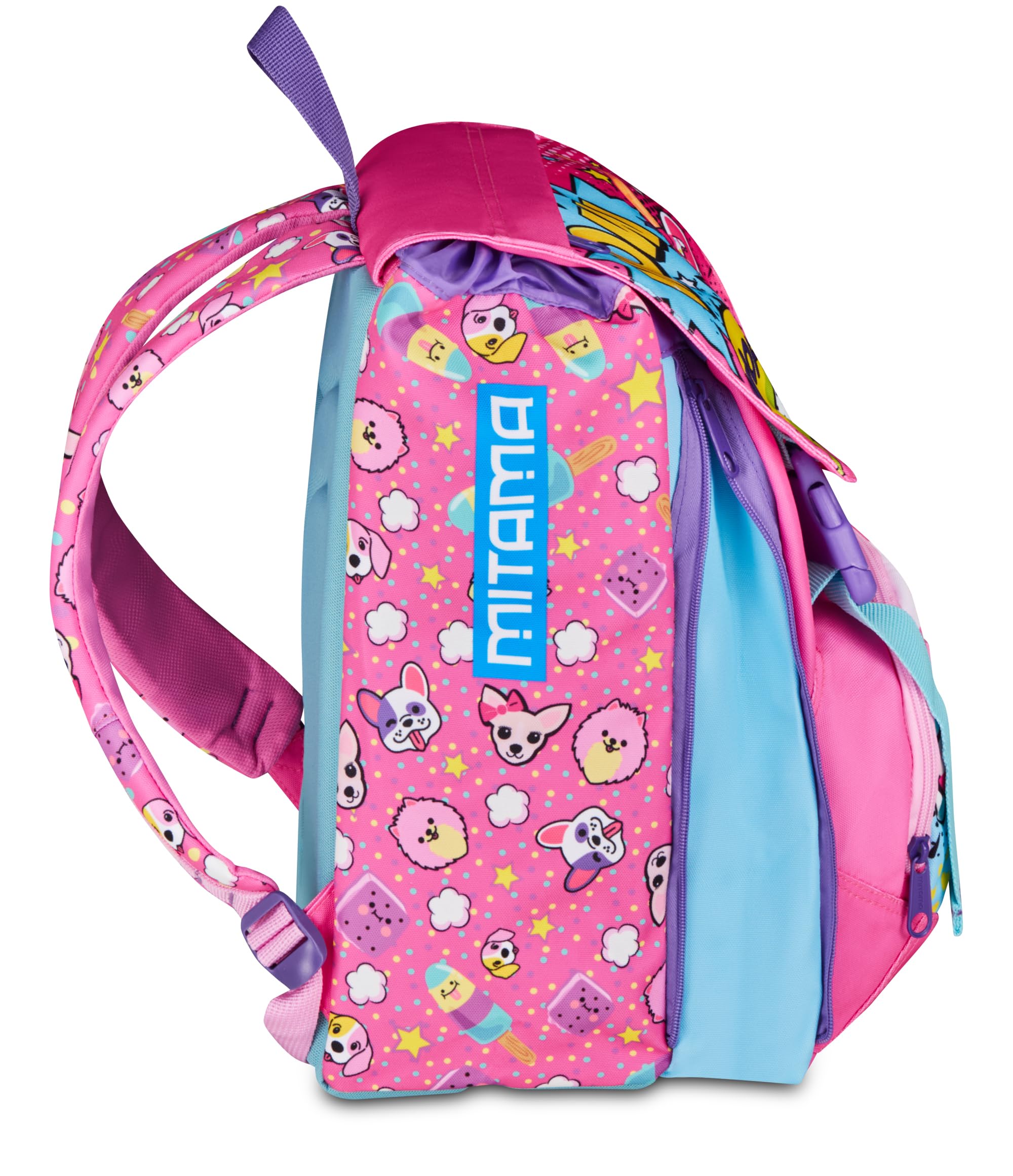 mitama-4zip-puppyslurp-zaino-scuola-elementare-estensibile-21-28l-fuchsia image 4