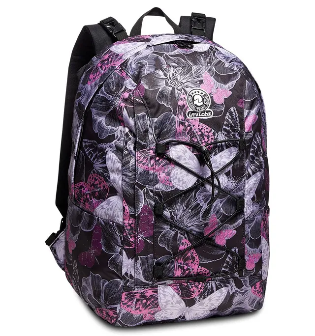 invicta-zaino-reversibile-twist-rosa-e-nero-27-lt-2-in-1 image 1